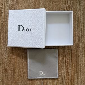 Dior jewelry packaging